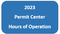 2023 Hours of Operations Calendar